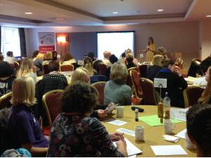 Elizabeth Jarman presenting