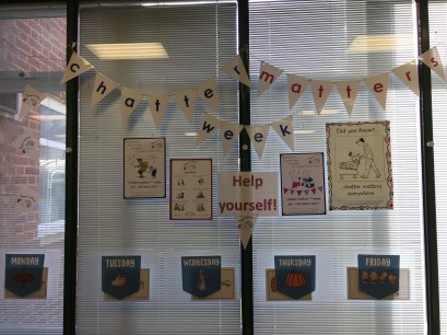 Cape Road display - pockets full of rhymes!