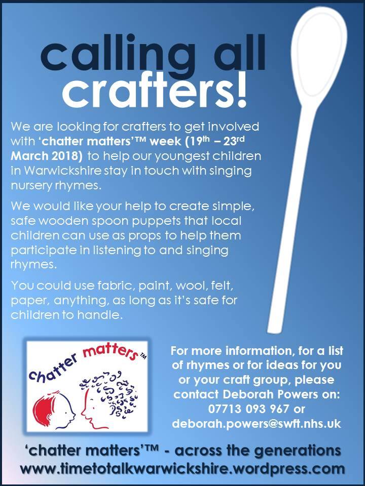 Calling all Crafters Flyer